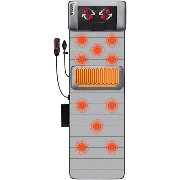 Massage Mat with Heat Full Body Massage Mat Kneading Neck Massage - Picture 6 of 9